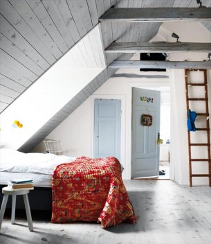 Danish Loft Bedroom