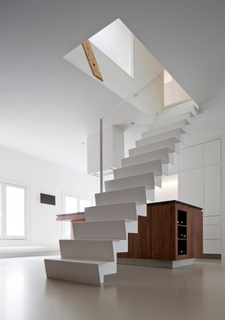 House Singel Apartment Renovation idea+sgn in Amsterdam by Laura Alvarez Architecture 15