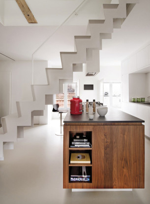 Stair above the Kitchen