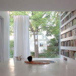 Haffenden House Private library and mini Pool by PARA-Project 04