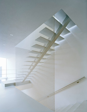 Steel Floating Staircase