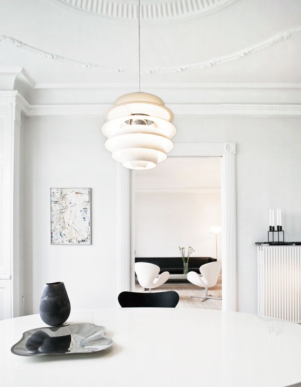 Black and White Apartment idea+sgn in Aarhus Denmark 7