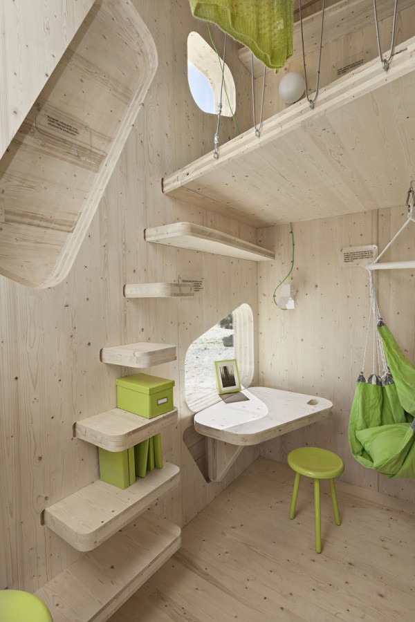 Eco-friendly Smart student units Tiny House idea+sgn by  Tengbom for AF Bostäder 4