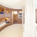 The Cabin Apartment in Les Ménuires by h2o architectes
