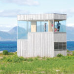 Grunnfør bicycle shelter by 70°N arkitektur