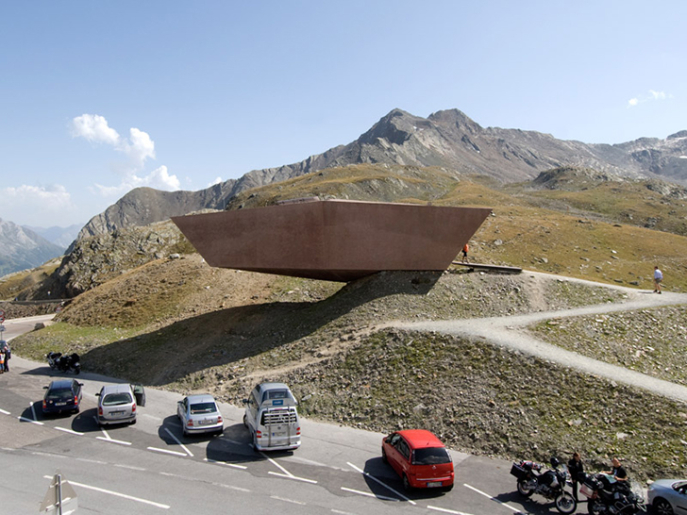 Pass Museum Timmelsjoch by Werner Tscholl ideasgn