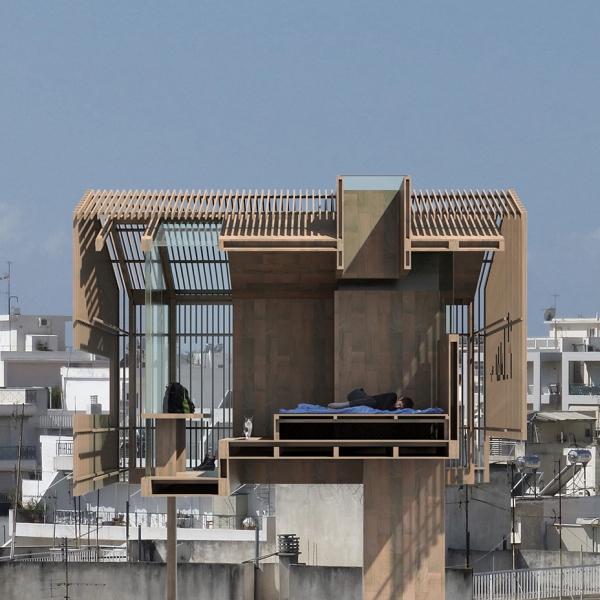 Athens rooftop Hut by deltArCHI 3